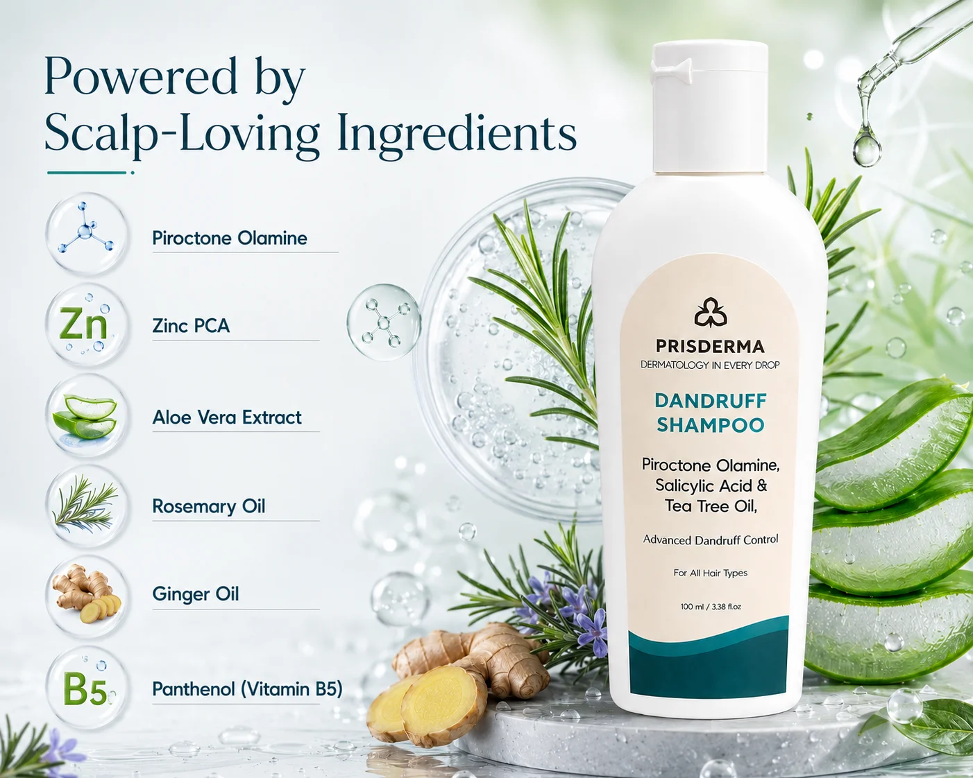100 ML Anti-Dandruff Shampoo for Clean Scalp & Healthy Hair