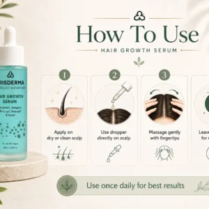 How to Use Prisderma Hair Growth Serum