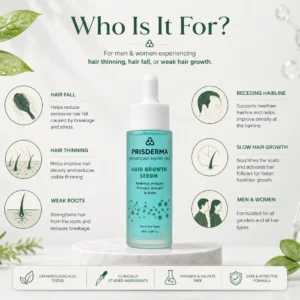 Who Can Use Prisderma Hair Growth Serum