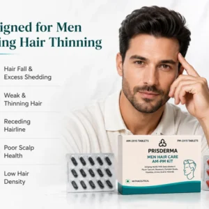 Conditions Supported by Prisderma Men's Hair Growth Kit